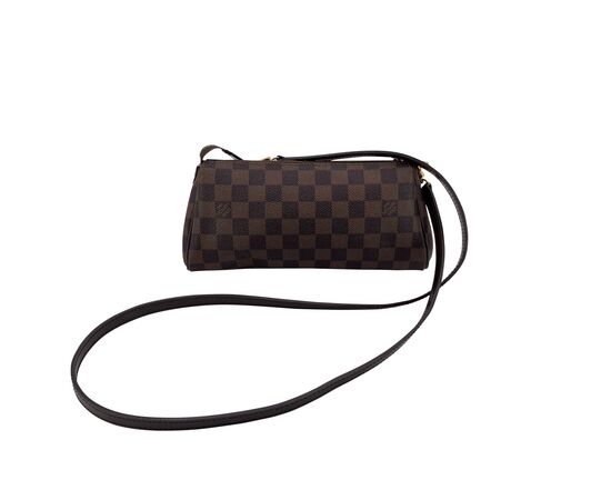LOUIS VUITTON Borsa a Tracolla in Tela Col. Marrone Eva S
