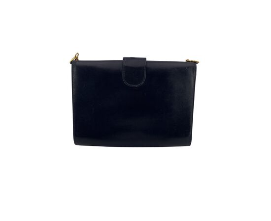 GUCCI Borsa a Tracolla Vintage in Pelle Col. Blu S