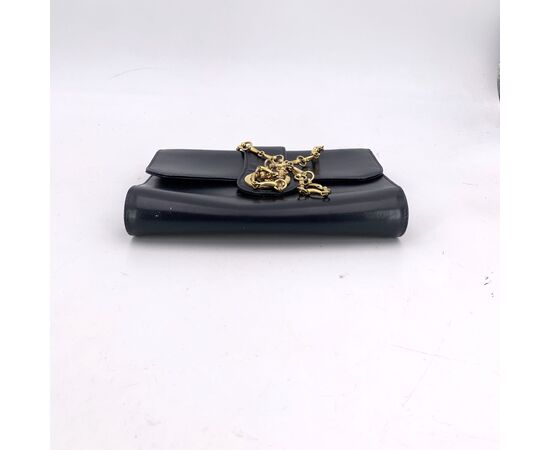 GUCCI Borsa a Tracolla Vintage in Pelle Col. Blu S