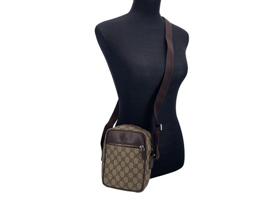 GUCCI Borsa a Tracolla in Tela Col. Marrone S