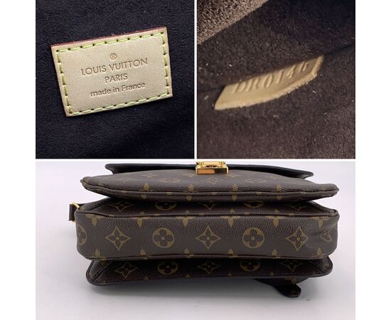 LOUIS VUITTON Borsa a Tracolla in Tela Col. Marrone Metis M