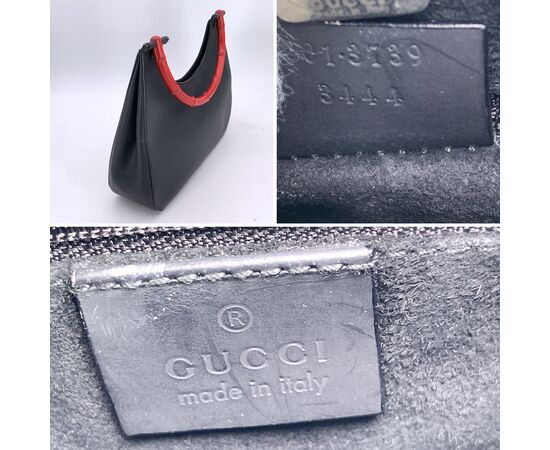 GUCCI Borsa Hobo in Pelle Col. Nero Hobo M