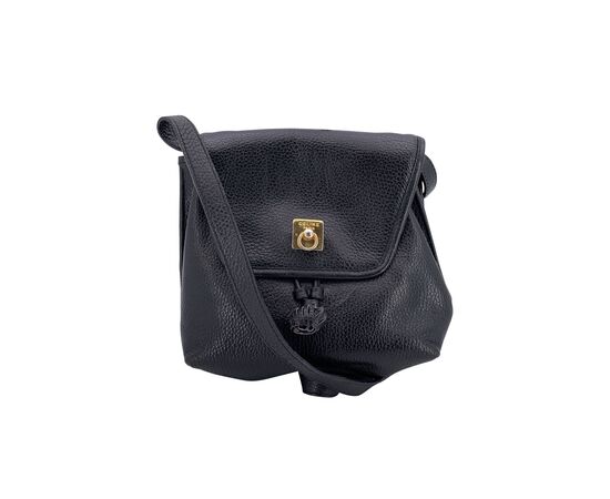 CELINE Borsa a Tracolla Vintage in Pelle Col. Nero M