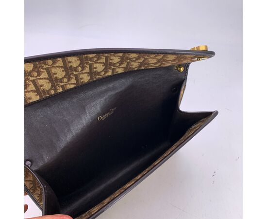 DIOR Borsa a Tracolla Vintage in Tela Col. Marrone S