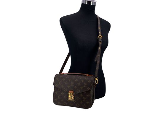 LOUIS VUITTON Borsa a Tracolla in Tela Col. Marrone Metis M
