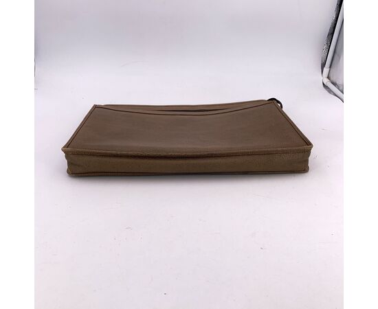 GUCCI Pochette Vintage in Pelle Col. Beige M