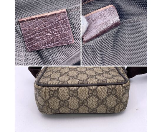 GUCCI Borsa a Tracolla in Tela Col. Marrone S