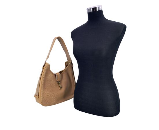 GUCCI Borsa Hobo in Pelle Col. Beige Jackie M