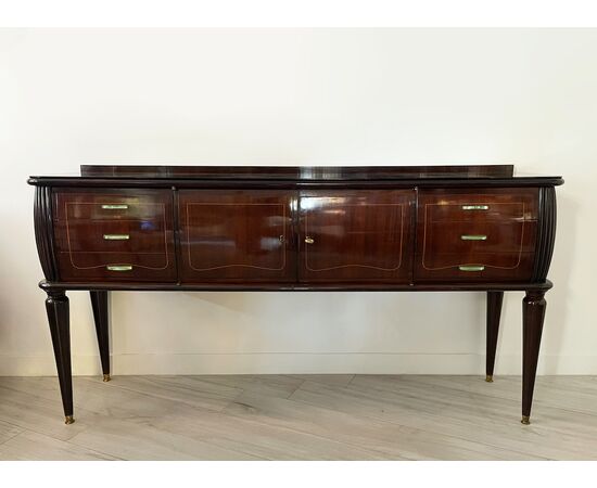 Credenza - mobile bar con interno luminoso | Vintage 1950
