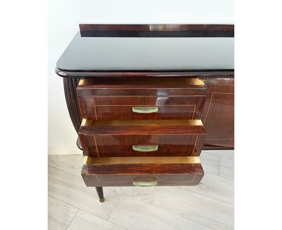 Credenza - mobile bar con interno luminoso | Vintage 1950