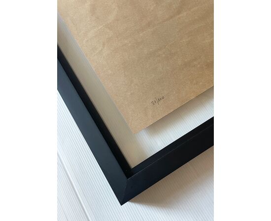 Es(so) - Screenprint by Mario Schifano (Homs 1934 - Rome 1998)