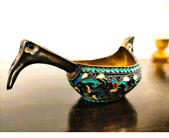 Kovsh russo in argento – Mosca -1898