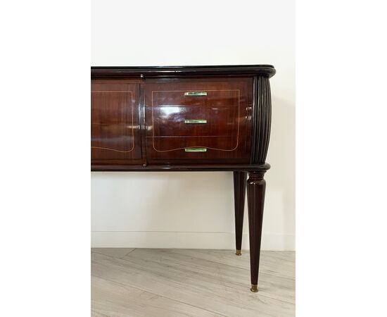 Credenza - mobile bar con interno luminoso | Vintage 1950