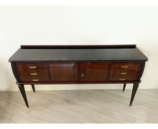 Credenza - mobile bar con interno luminoso | Vintage 1950