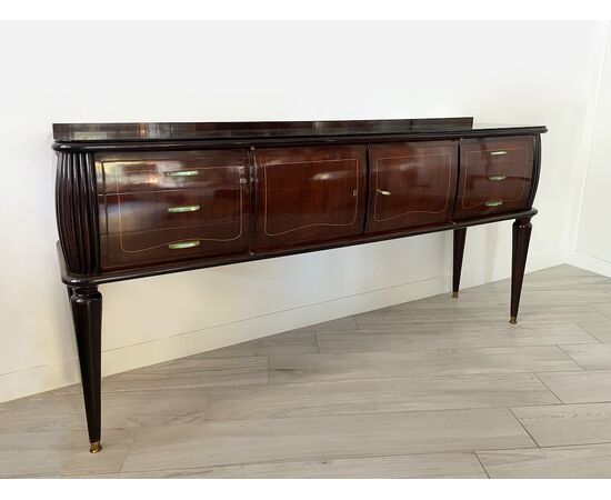 Credenza - mobile bar con interno luminoso | Vintage 1950