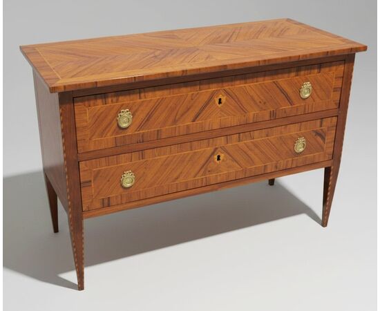 CASSETTONE A DUE CASSETTI - ITALIA SETTENTRIONALE - XVIII SEC.