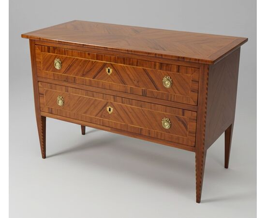 CASSETTONE A DUE CASSETTI - ITALIA SETTENTRIONALE - XVIII SEC.