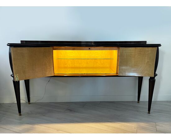 Credenza - mobile bar con interno luminoso | Vintage 1950