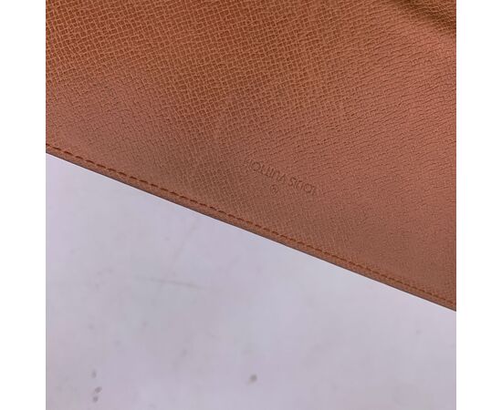 LOUIS VUITTON Portafoglio Vintage in Tela Col. Marrone S