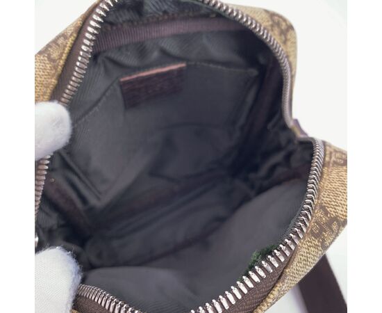 GUCCI Borsa a Tracolla in Tela Col. Marrone S