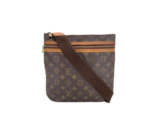 LOUIS VUITTON Borsa a Tracolla in Tela Col. Marrone Bosphore M