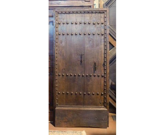 ptcr427 - door with nailed frame, ep. &#39;600, cm 97 xh 209     