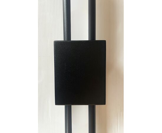 Applique nera - Stile industriale contemporaneo (2 pz disponibili)