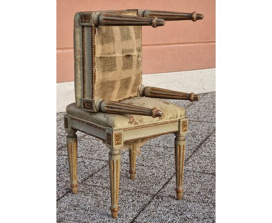 Coppia di sgabelli Luigi XVI, Venezia, fine XVIII secolo