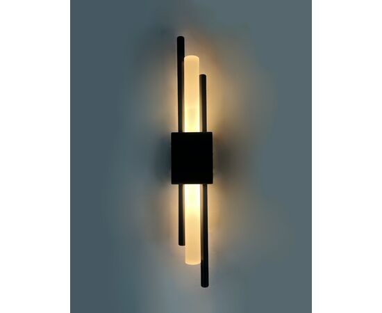 Applique nera - Stile industriale contemporaneo (2 pz disponibili)