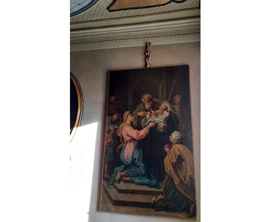 ENORME PRESENTAZIONE AL TEMPIO