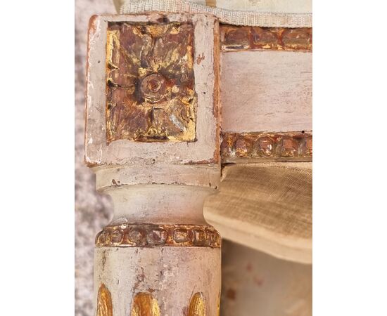 Coppia di sgabelli Luigi XVI, Venezia, fine XVIII secolo