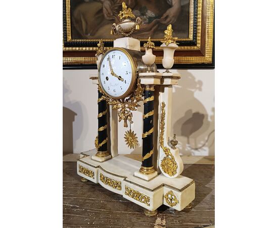 GRANDE OROLOGIO A TEMPIETTO DIRETTORIO FINE XVIII SECOLO