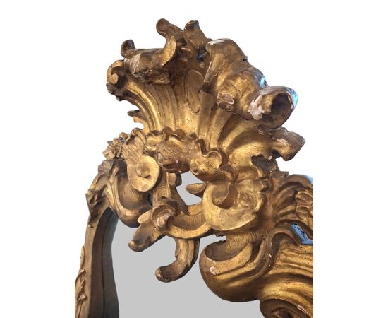 Pair of gilded mirrors