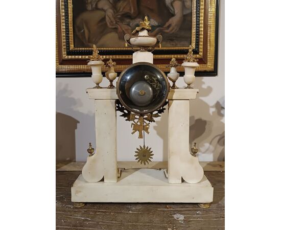 GRANDE OROLOGIO A TEMPIETTO DIRETTORIO FINE XVIII SECOLO