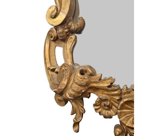 Pair of gilded mirrors