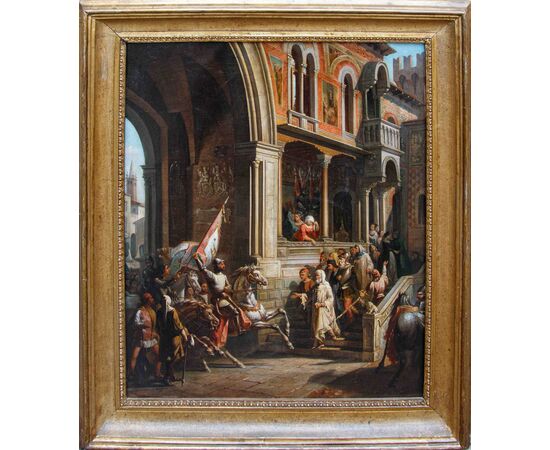 XIX secolo, L’ingresso trionfale di Alboino e Cangrande della Scala a Vicenza
