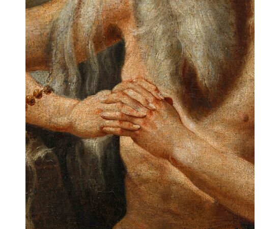 Scuola dell’Italia centrale, XVII secolo, Sant’Onofrio penitente