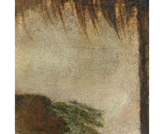 Scuola dell’Italia centrale, XVII secolo, Sant’Onofrio penitente