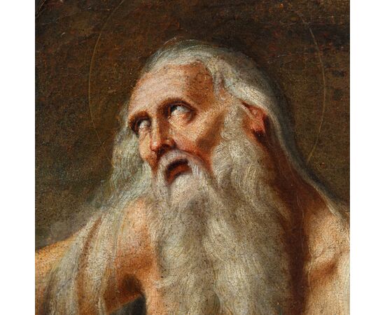 Scuola dell’Italia centrale, XVII secolo, Sant’Onofrio penitente