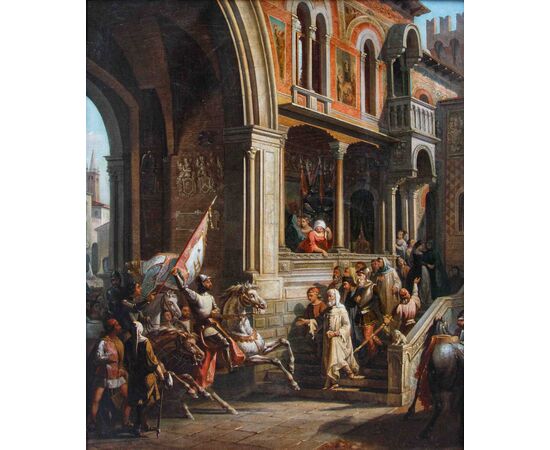 XIX secolo, L’ingresso trionfale di Alboino e Cangrande della Scala a Vicenza