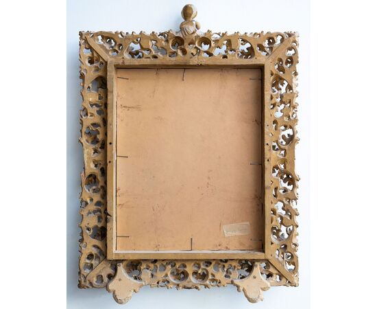 Wonderful carved and gilded wooden frame from the 19th century