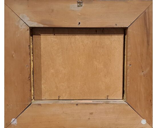 " SCENA RURALE CON GALLINE E PULCINI" - GIOVANNI LOMI (1889 - 1969)