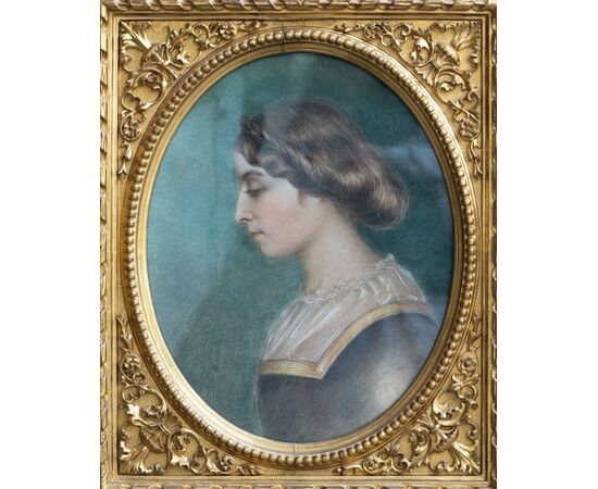 Wonderful carved and gilded wooden frame from the 19th century