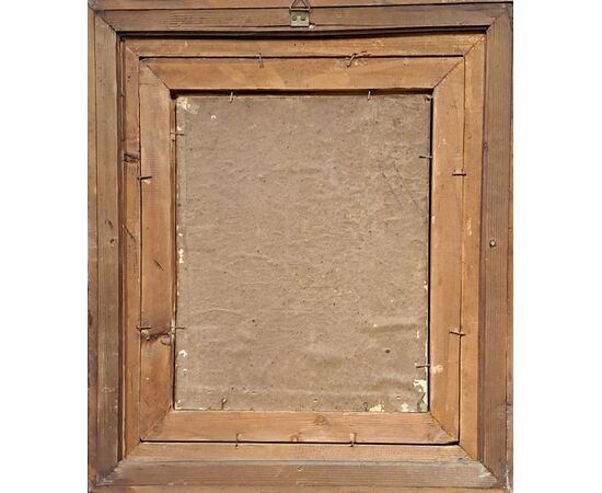 " GIOVANE DONNA SEDUTA CON CARRIOLA" - ADOLFO TOMMASI (1851 - 1933)