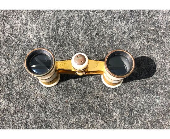 Mother-of-pearl binoculars     