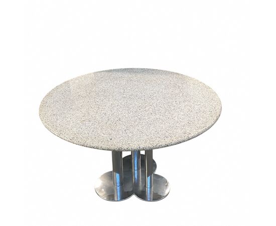 Tavolo Trifoglio di Sergio Asti per Poltronova, anni '70