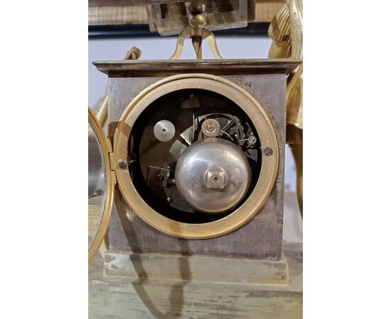 Late 18th Century Gilt Neoclassical Clock