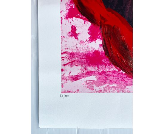 "Senza titolo (CUORE)" - Mario Schifano (1934-1998)