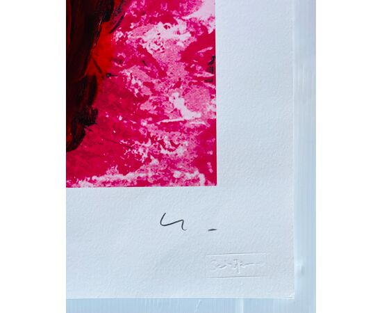 "Senza titolo (CUORE)" - Mario Schifano (1934-1998)