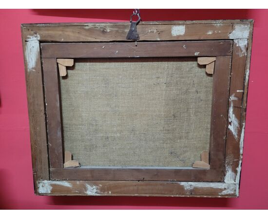 Coppia dipinti Paesaggi con scena mitologica - Italia centrale